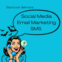 social media, email marketing, and sms marketing services 